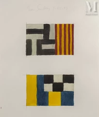 Sean SCULLY (né en 1946)-Sans titre, 1993-img1