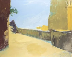 Patrice GIORDA (né en 1952)-La balustrade, 1987-img1