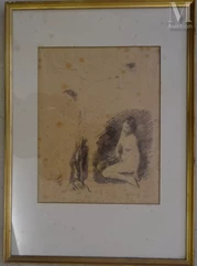 Henri Théodore FANTIN-LATOUR (1836 - 1904)-Etude de nus-img1