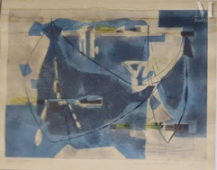 Sigismond KOLOS-VARY  (1899-1983)-Composition, 1952-img1