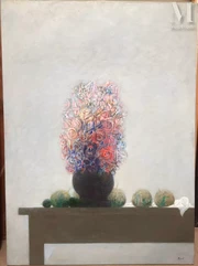 Alex BERDAL (Né en 1945)-Nature morte-img1