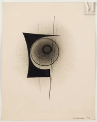 Léon Arthur TUTUNDJIAN  (Amasya 1905 - Paris 1968)-Composition abstraite-img1