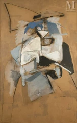 Albert BITRAN (né en 1929)-Intérieur - Extérieur, 1971-img1