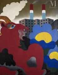 Nicolas Garcia URIBURU (1937-2016)-New York, 1967-img1