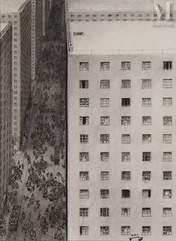 André DEVAMBEZ ( Paris 1867 - Paris 1943)-New-York, les blocs 1920-img1