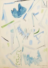 Nejad DEVRIM (1923-1995)-Sans titre, 1951-img1