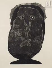 Jean DUBUFFET (1901-1985)-L'enfle-chique IV, 1963-img1