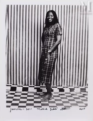 Malick SIDIBÉ (né en 1936)-Portrait d'Adèle K. (I), 2011-img1