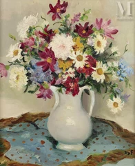 Marcel DYF (Paris 1899-Bois d'Arcy 1985)-Bouquet de fleurs-img1