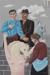 Jean HUGO (Paris 1894 - 1984)-Le cheval-img1