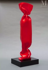 Laurence JENKELL (née en 1965)-Wrapping Bonbon rouge, 2010-img1