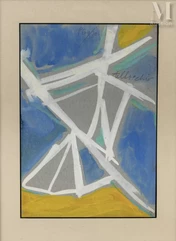 Nejad DEVRIM (1923-1995)-Abstraction, 1955-img1