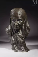 Naum Lvovic ARONSON (1872-1943)-Portrait de la mère de l'artiste-img1
