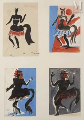 Edouard PIGNON (Bully-les-Mines 1905- La Couture-Boussey 1993)-Le cheval magique, 1948-img1