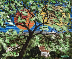 Gilbert BAGLIONE (1930-2017)-L'amandier-img1