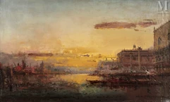 Henri DUVIEUX (Paris 1855 - 1920)-Venise-img1