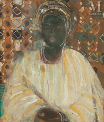 Roger NIVELT  (1899 - 1962)-Portrait de femme-img1