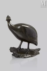 François POMPON (1855 – 1933)-"Pintade"-img1