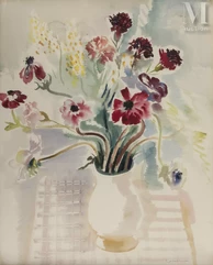 Luigi CORBELLINI (Piacenza 1901 - 1968)-Bouquet de fleurs-img1