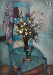 Jacques VOYET (1927-2010)-Le bouquet-img1