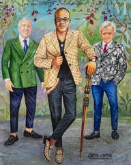 CHERI CHERIN (né en 1955)-Les baobabs de l'Élégance et de la Culture, 2019-img1