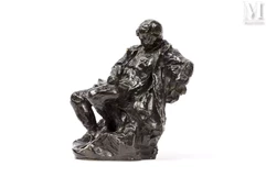 D'après Jean Baptiste CARPEAUX-L'Empereur Napoléon Ier assoupi-img1