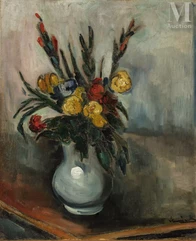 Maurice de VLAMINCK  (Paris 1876 - Rueil La Gadelière 1958)-Bouquet varié circa 1914-img1