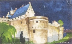 Jean Adrien MERCIER (1899-1995)-Château de Nantes-img1