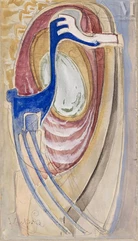 Frantisek KUPKA (Opocno 1871- Puteaux 1957)-Idylle, Circa 1919-img1