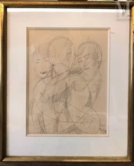 Alfred RETH (Budapest 1884 - Paris 1966)-Composition aux personnages-img1