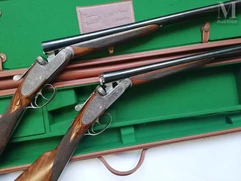 Paire de fusils à platines Arrizabalaga.--img1