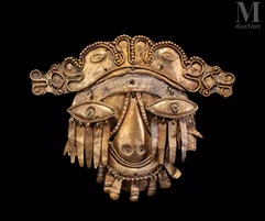 Magnifique masque en or--img1