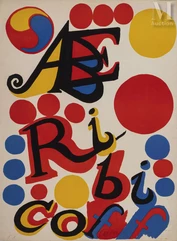 Alexander CALDER (1898-1976)-Abe Ribicoff, 1974-img1