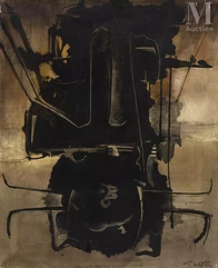 Gianni BERTINI (1922-2010)-Transformation de Caolmos, 1958-img1