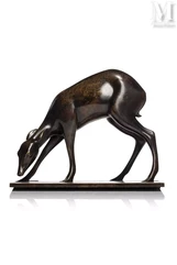 Armand PETERSEN (1891-1969)-"Antilope broutant"-img1