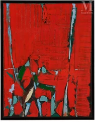 Olivier DEBRE (1920-1999)-Figure rouge, 1962-img1