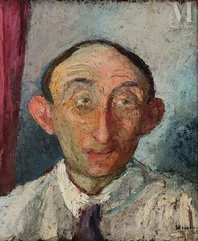 Abraham WEINBAUM (Kamenec - Podolski 1880 - déporté à Sobibor en 1943)-Portrait d’homme-img1