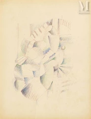 Albert COSTE  (Marseille 1895 - 1985)-Composition-img1