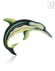 Nicolas Garcia URIBURU (1937-2016)-Dauphin, série de la liberté, Musée Galliera, 1974-img1