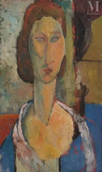Jeanne HEBUTERNE (Meaux 1898- Paris 1920)-Autoportrait-img1