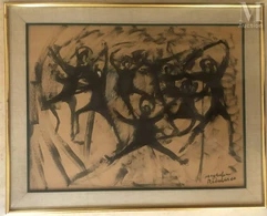 Magdalena RADULESCU (1902 - 1983)-La danse-img1