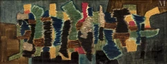 Arthur AESCHBACHER (né en 1923)-Composition abstraite-img1