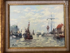 Bernard LORIOT (1925-1988)-Honfleur-img1