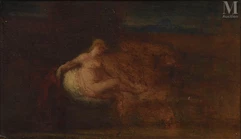 Entourage de Jean-Jacques HENNER Minerve--img1