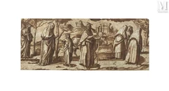 Atelier des broderies liturgiques du monastère de l’Escurial /Attribué à Diego Lopez de Escuriaz (actif à El Escorial 1587-1597)--img1