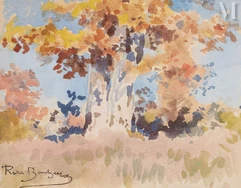 Rosa BONHEUR  (Bordeaux 1822 - Bry sur Marne 1899)-Le gros arbre-img1