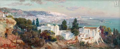 Maxime NOIRE  (Guinglange 1861-Alger 1927)-Vue d'Alger-img1