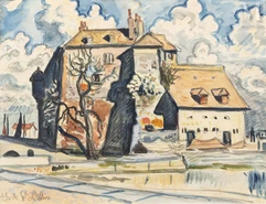 Henri  Liénard de SAINT-DELIS (1878-1949)-Honfleur-img1