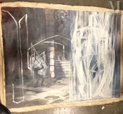 Grace RENZI (1922 - 2011)-Personnage dans architecture-img1