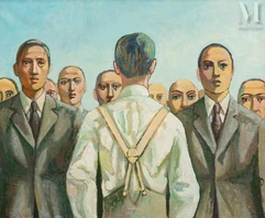 MAYO, pseudonyme d'Antoine MALIARAKIS (Port Saïd 1905 - Seine Port 1990)-Le professeur-img1